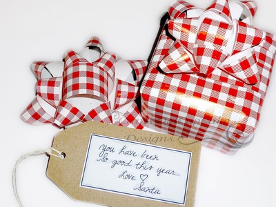 DIY - Gift Bow * Matching Wrapping Paper *