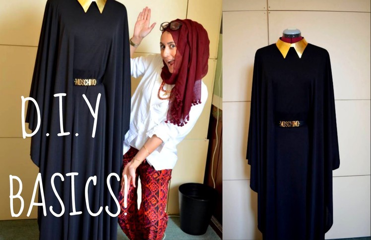DIY HOW TO MAKE YOUR OWN ABBAYA.DRESS!
