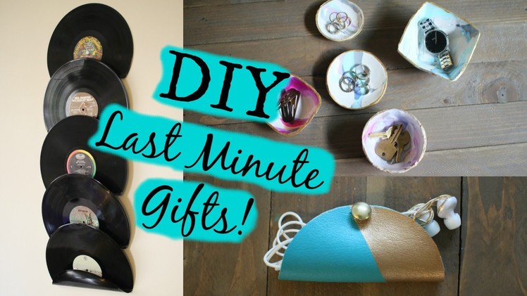 DIY Last Minute Christmas Gifts! CHEAP + EASY!