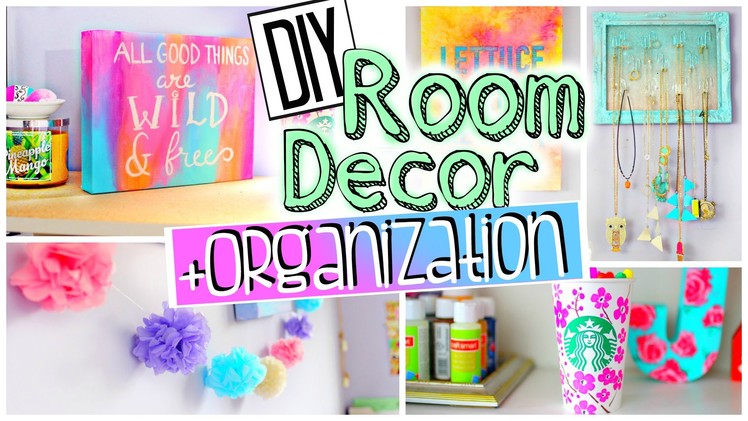 DIY Room Decorations and Organization | Spice up your room for 2015! JENerationDIY