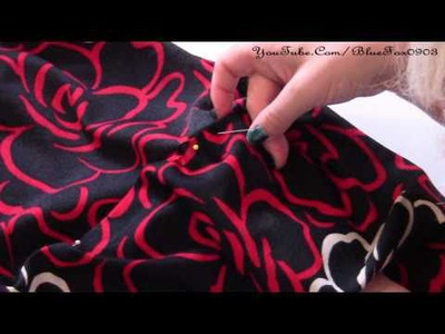 DIY -  Thrift Shop Dress Re Vamp Project