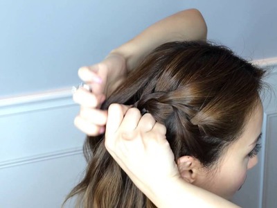 楊洛婷 Bee'a Beauty DIY Hair Tutorial - Waterfall Braid