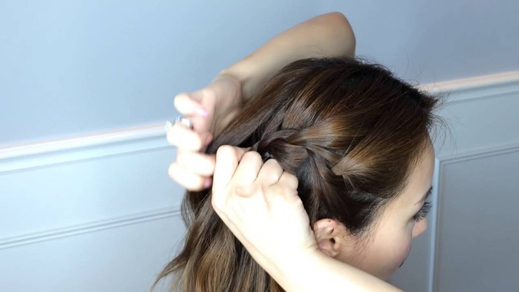 楊洛婷 Bee'a Beauty DIY Hair Tutorial - Waterfall Braid