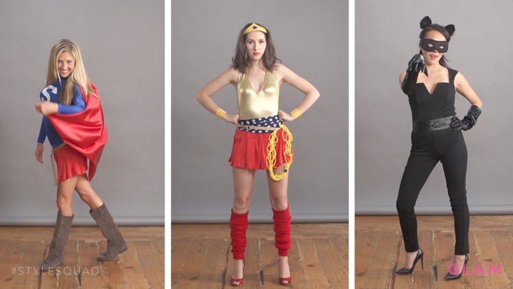 Effortless DIY Superhero Halloween Costumes | Style Squad