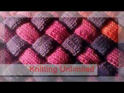 Entrelac  Knitting Patterns