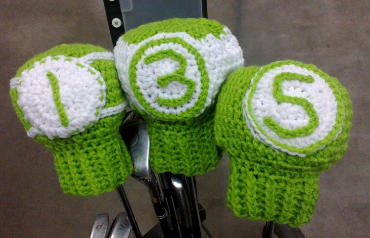 Golf Club Covers Crochet Tutorial