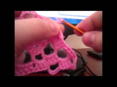 Heklanje(crochet)  trougla 2 deo