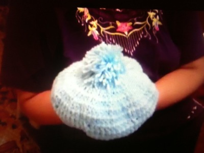 How to crochet a baby cap