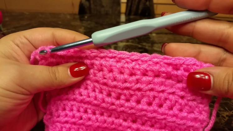 How to crochet a bow ear warmer