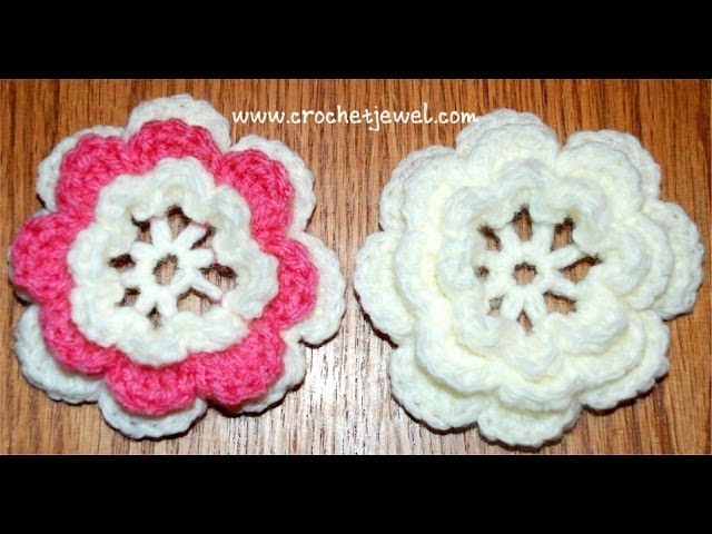 How to Crochet a Flower Part I