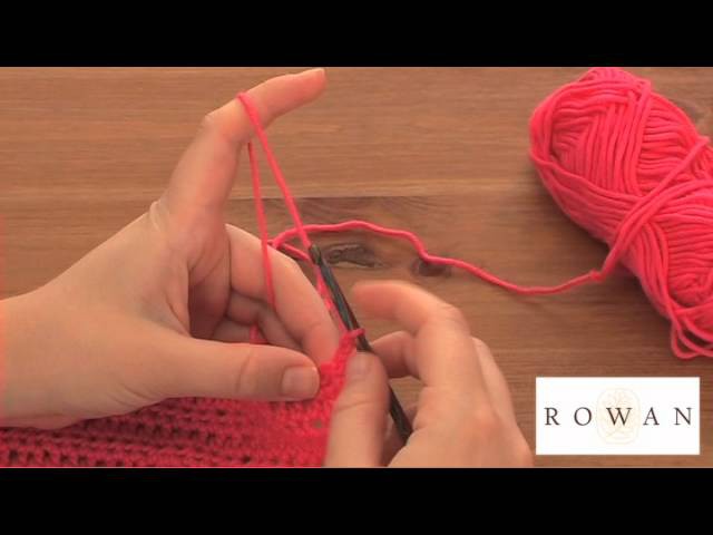 How to Crochet: half trebles, with Rowan Yarns