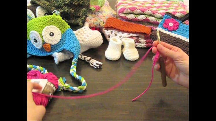 How to Crochet Lesson for Beginners:  Learn How to Crochet!