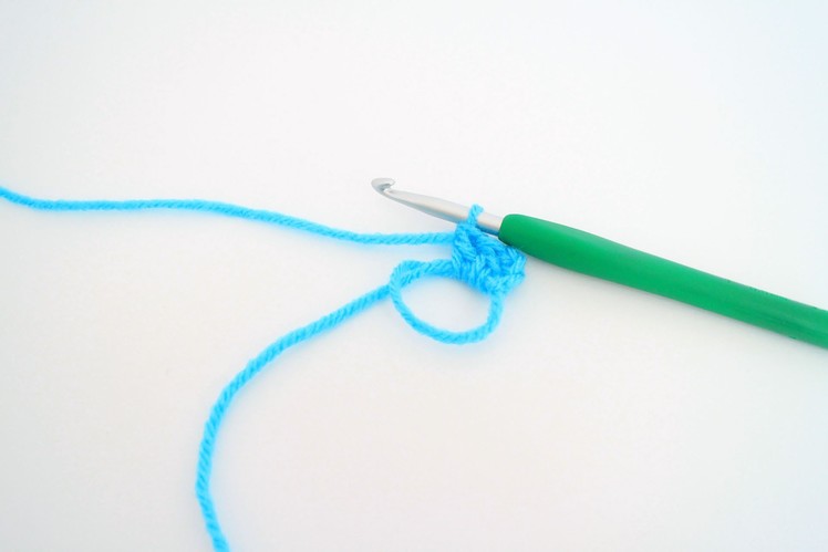 How to Crochet the Magic Ring Left Handed: Double Crochet Stitches