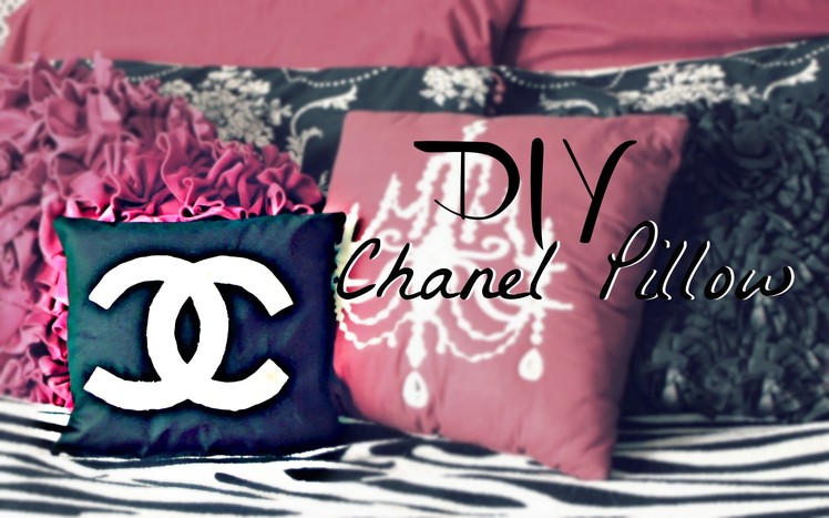 How To: DIY Chanel Inspired Pillow - Belinda Selene