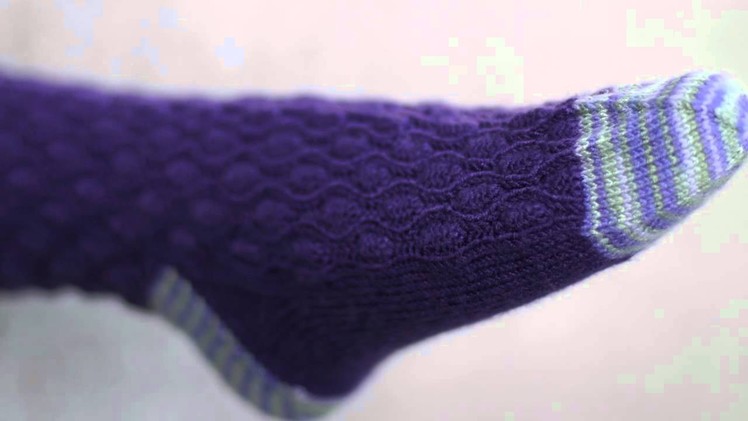 How To: Knit Original Cuff-Down Socks with Donna Druchunas on Craftsy.com