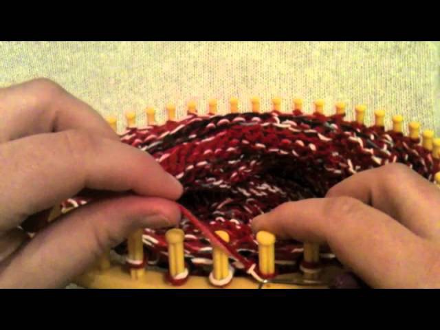 How to Loom Knit a Mesh Bag Part 2 of 4