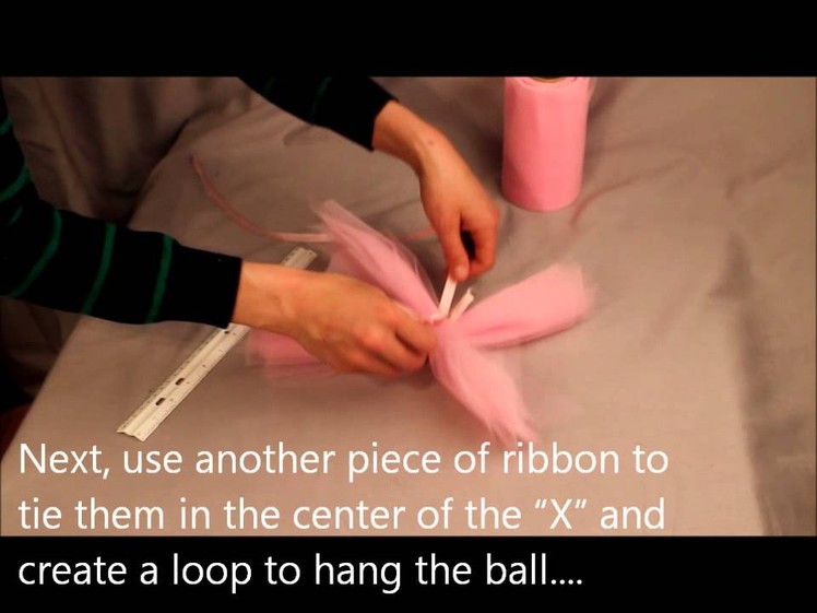 How-To: Make a Decorative Tulle Ball