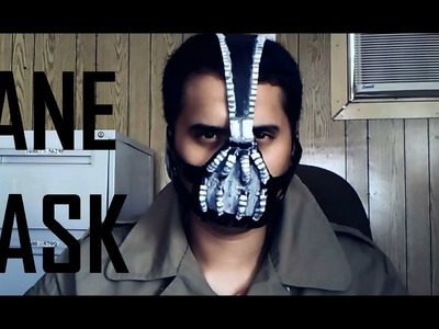 How to make your own Bane Mask Tutorial DIY