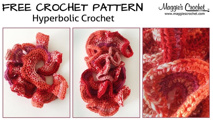 Hyperbolic Surfaces Free Crochet Pattern - Right Handed