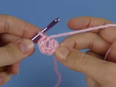 Magic Ring for Crochet (left-handed version)