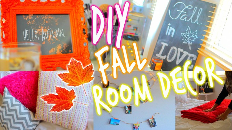 Makeover Your Room For Fall + DIY Room Decorations!