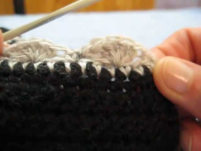 Puntilla N° 62 en tejido crochet tutorial paso a paso.