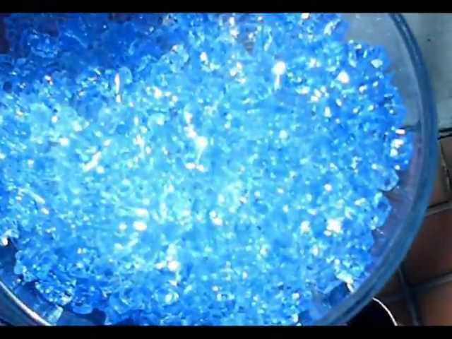 Solar Active® Color Change Sun Activated™ Star UV Beads | Color change beads Demonstration