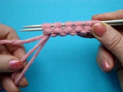 Урок 10 Вязание спицами - Болгарский зачин Knitting cast on lesson