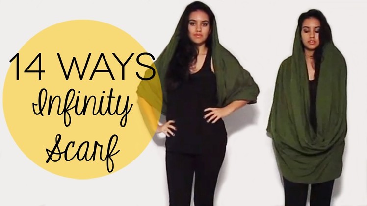 14 Ways to Wear an Infinity Scarf