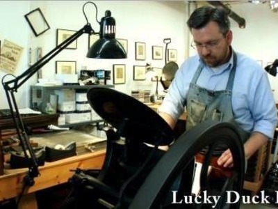 A Letterpress Legacy with Lucky Duck Press