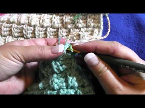 Basket Weave Blanket part 3