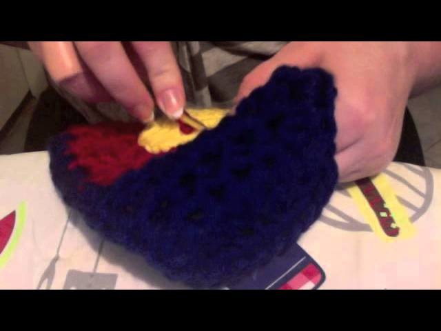 Crochet : Chain stitch through your work