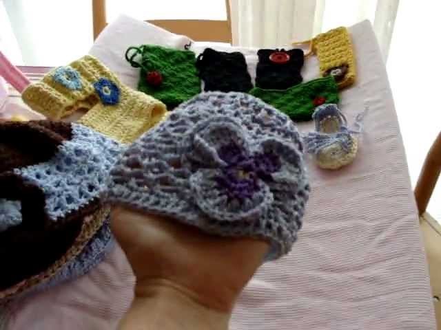 Crochet summer hats