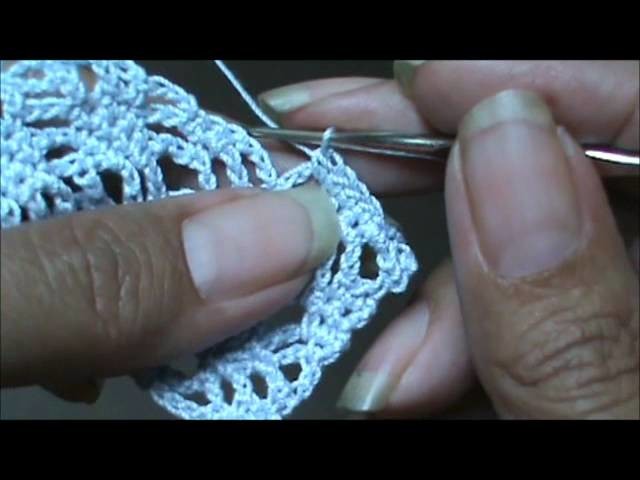 Diamond Lace Stitch part 2
