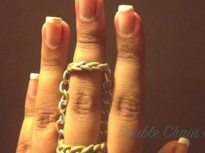 DIY| How to make Double Ring Chain | Polymer Clay