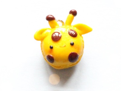 DIY Polymer Clay How-To: Kawaii Giraffe Macaron Tutorial