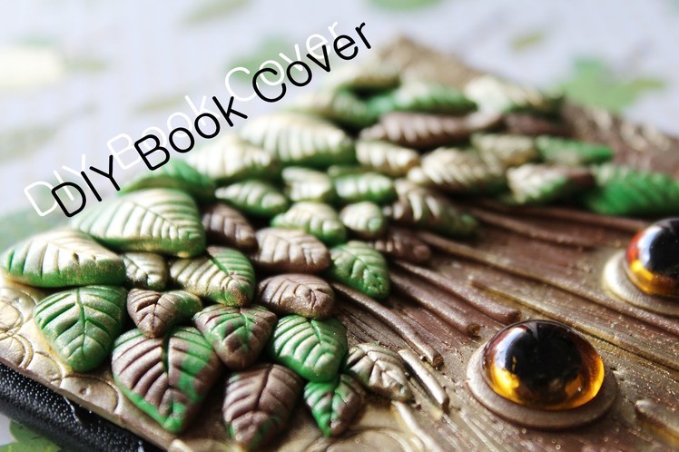 DIY Polymer Clay Journal Cover