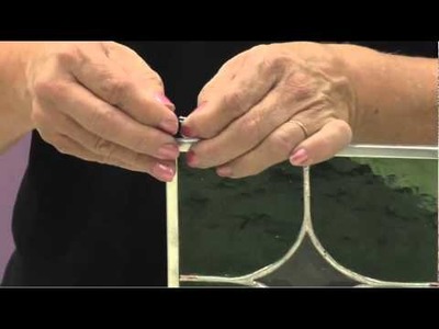 How to Attach Rings to a Stained Glass Panel