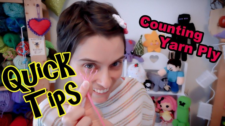 How To Count Yarn Ply - Quick Tip