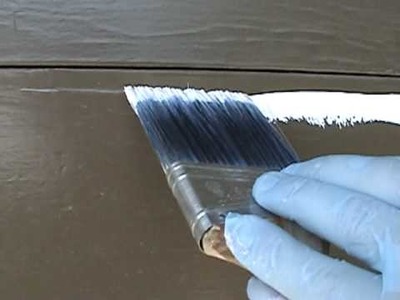 HOW TO CUT A PERFECTLY STRAIGHT PAINT LINE WITH NO TAPE FREE-HAND