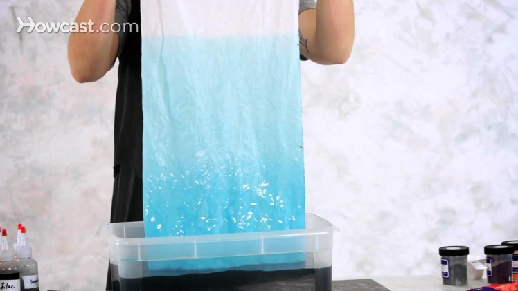How to Do Ombre or Gradient Tie Dyeing | Tie Dyeing