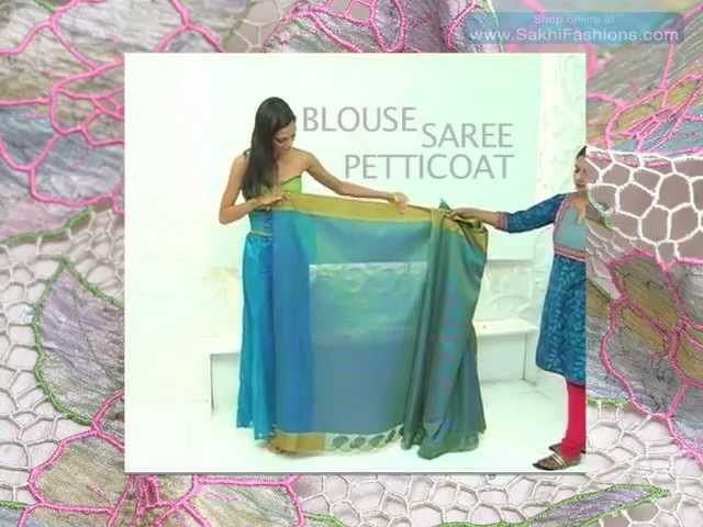 How to Drape a Saree in 3 Easy Steps