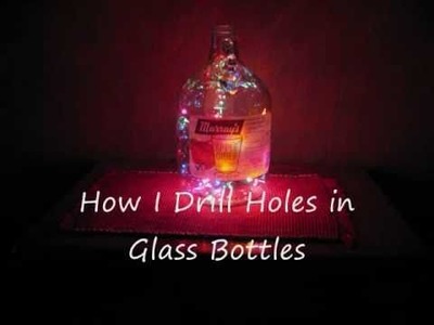 How to Make a Glass Bottle Lamp