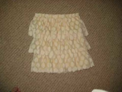 How to make a ruffle skirt