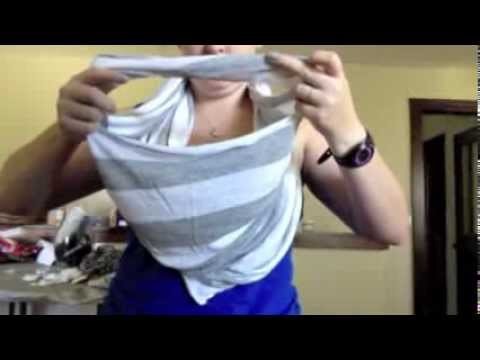 How to: Make an Infinity Nursing Scarf
