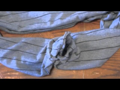 How to Make an Infinity Scarf