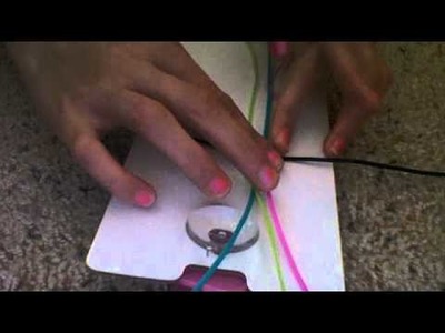 How to make the eight string lanyard