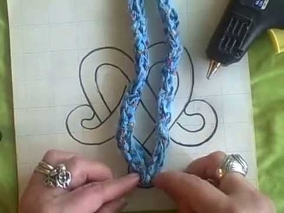 Lucet techniques  6  Celtic Interlace Hearts