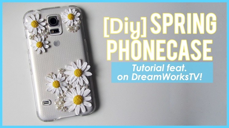 Polymer Clay Spring Phone Case (DIY on DreamWorksTV)