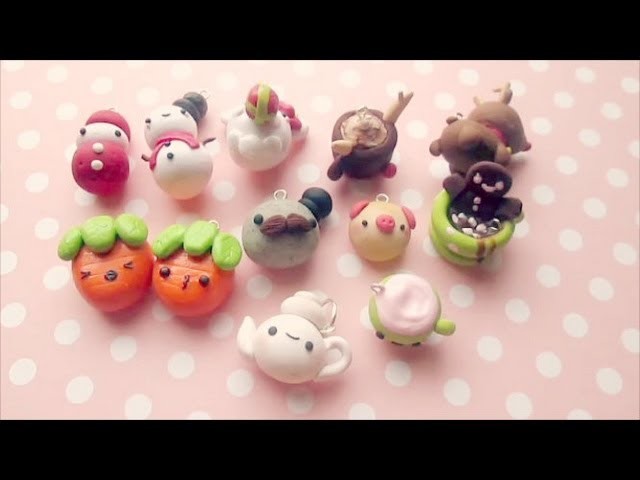 Polymer Clay Update #5 (Christmas Charms)